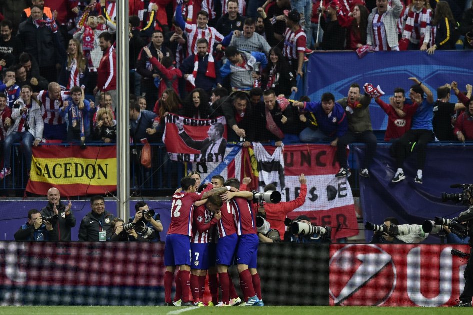 El Atlético venció al Bayern y tomó ventaja