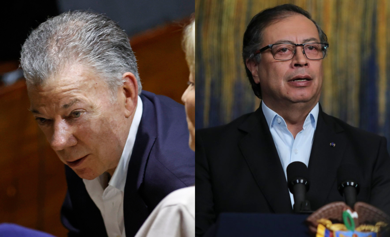 Santos le sacó un ‘memorial de agravios’ a Petro tras 15 meses en el poder