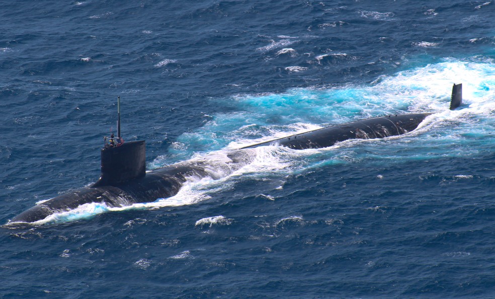 Submarino Nuclear en el caribe colombiano