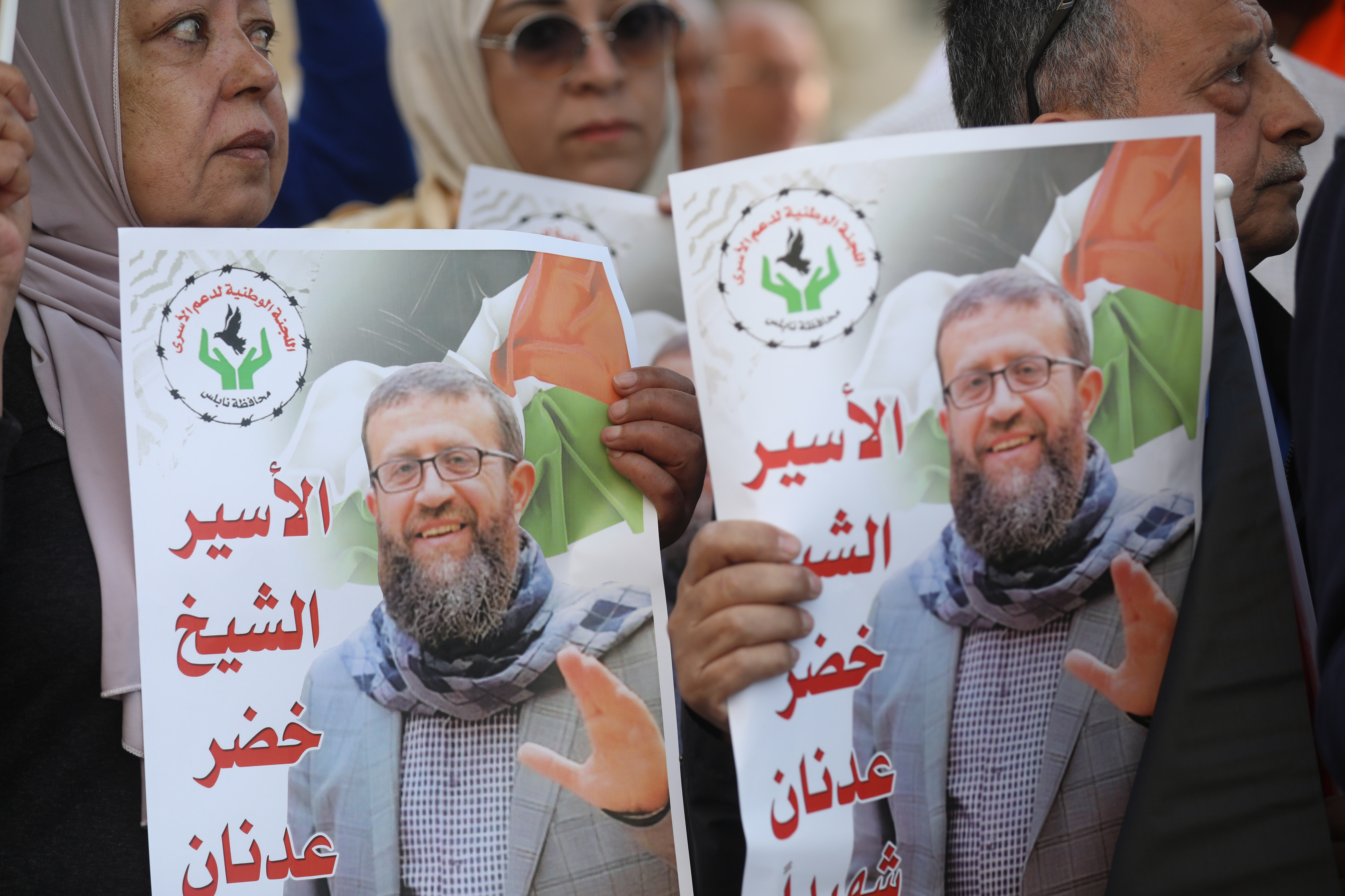 Un palestino detenido por Israel murió tras más de 80 días en huelga de hambre