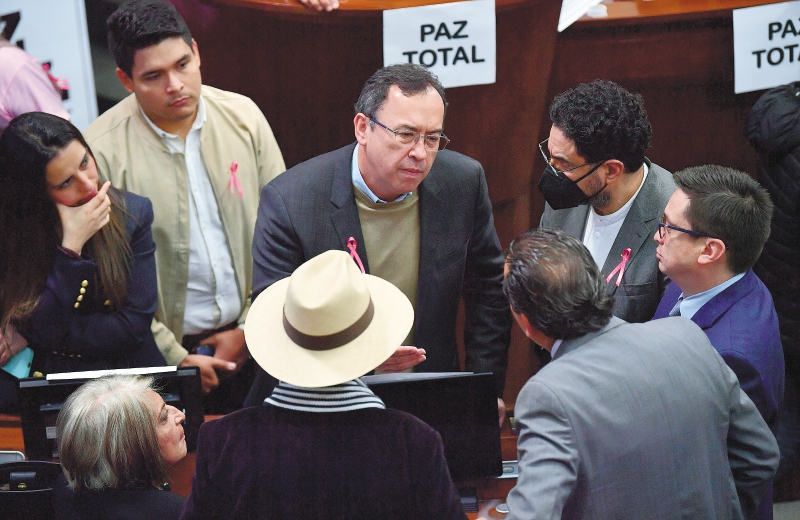 En Vivo:  “Paz total”, se reinicia debate en la Plenaria del Senado