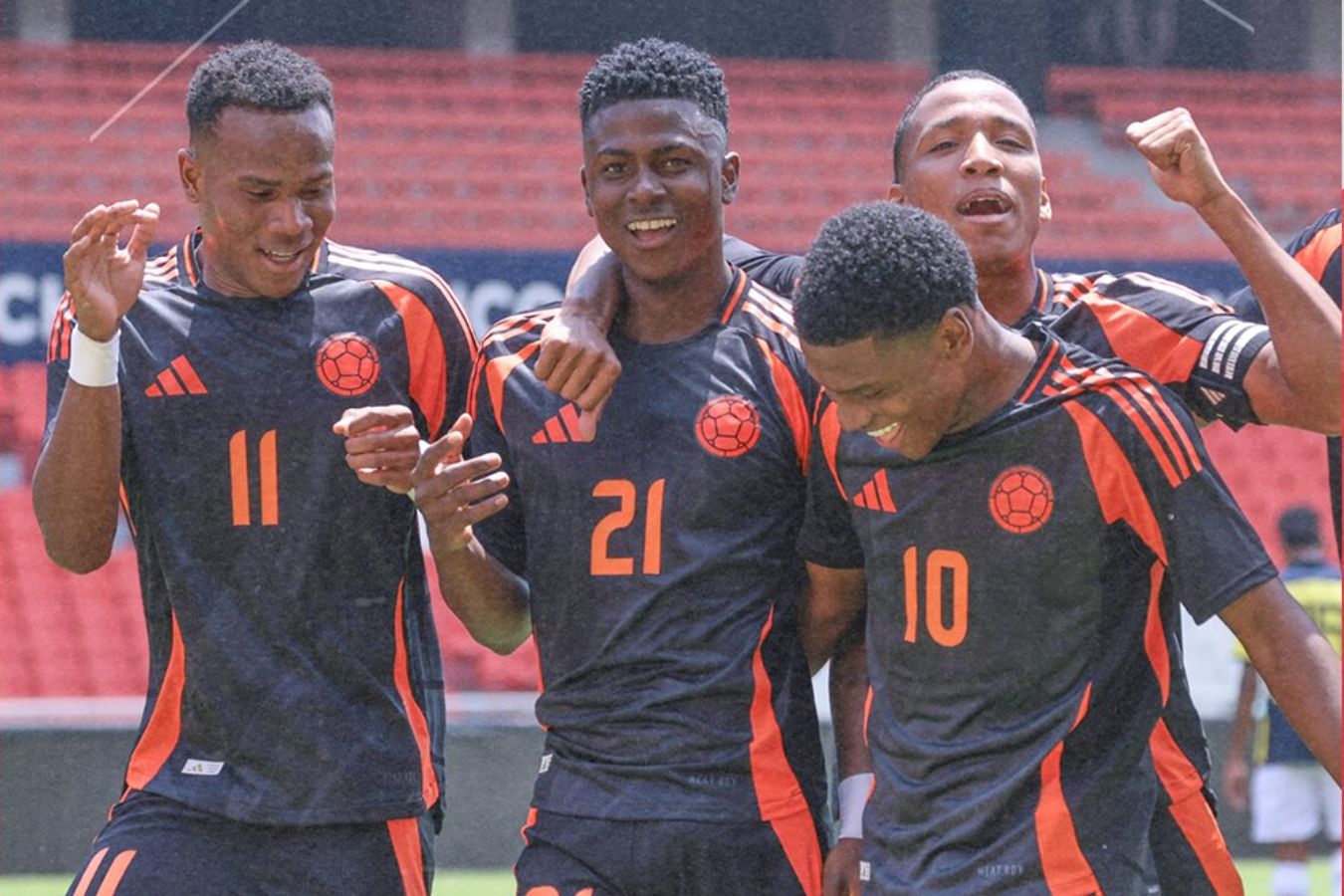 La selección de Colombia goleó a Perú y ya está lista para el Sudamericano sub-20