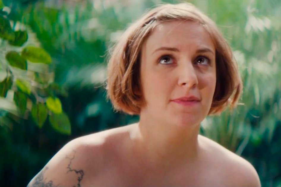 Lena Dunham en "Saturday Night Live".
