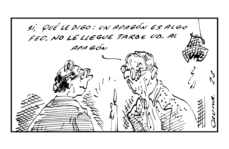 Se le van la luces