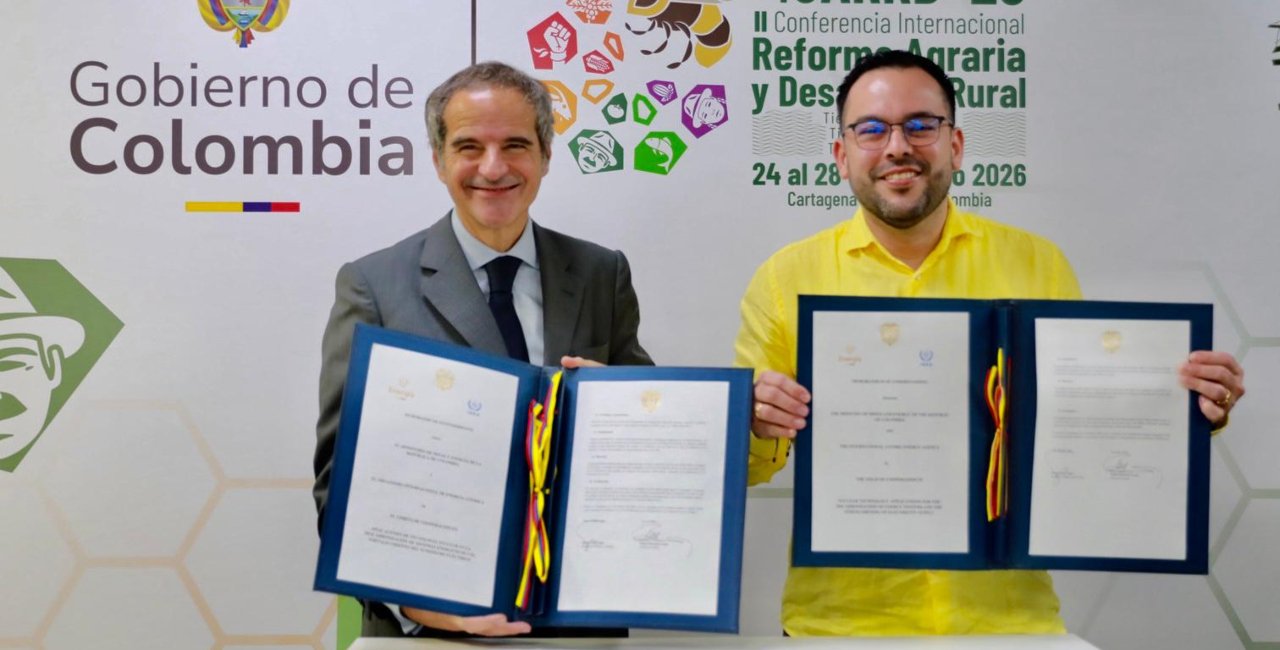 Colombia firma acuerdo para explorar energía nuclear en su matriz eléctrica