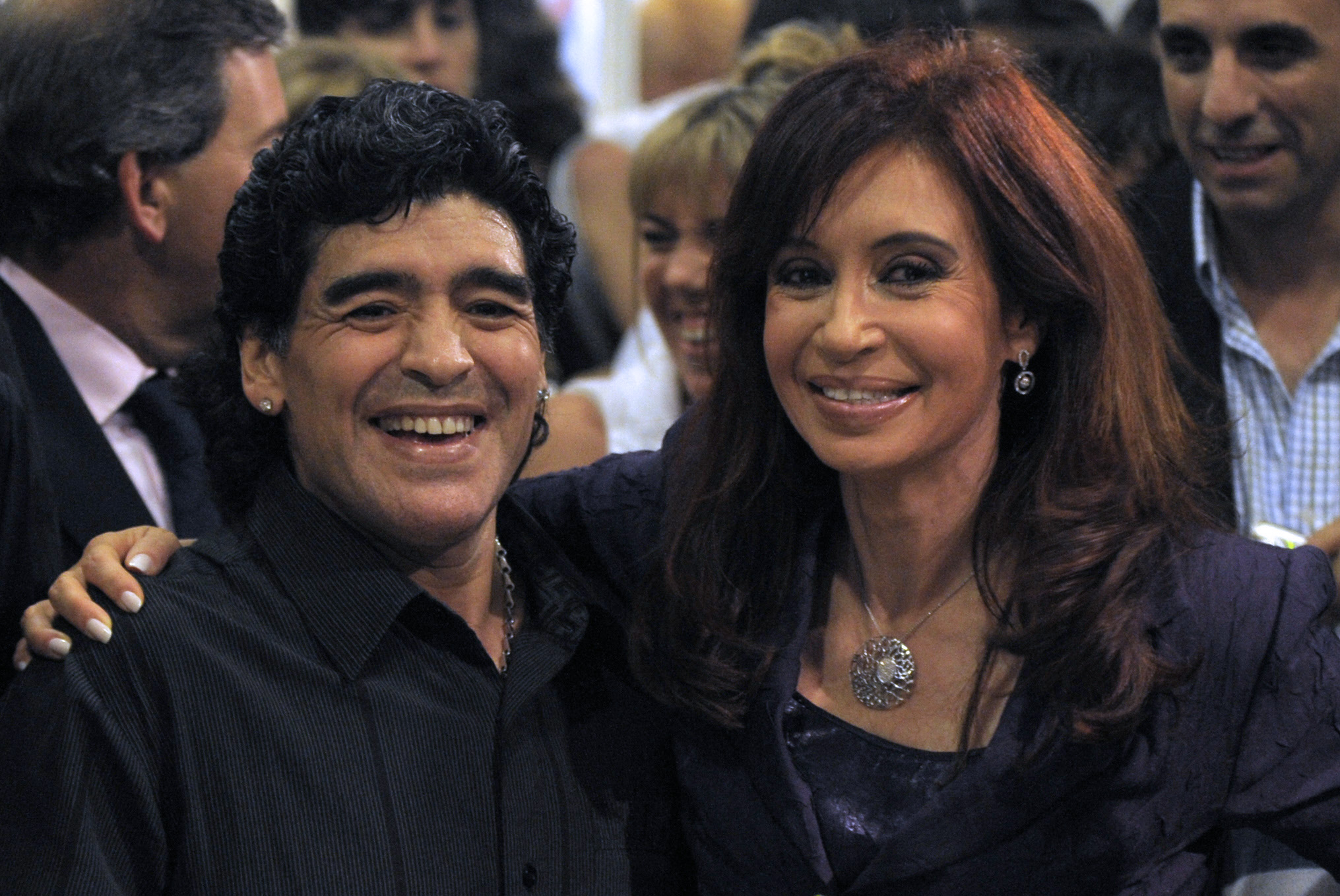 En fotos: Maradona y las personalidades políticas del mundo