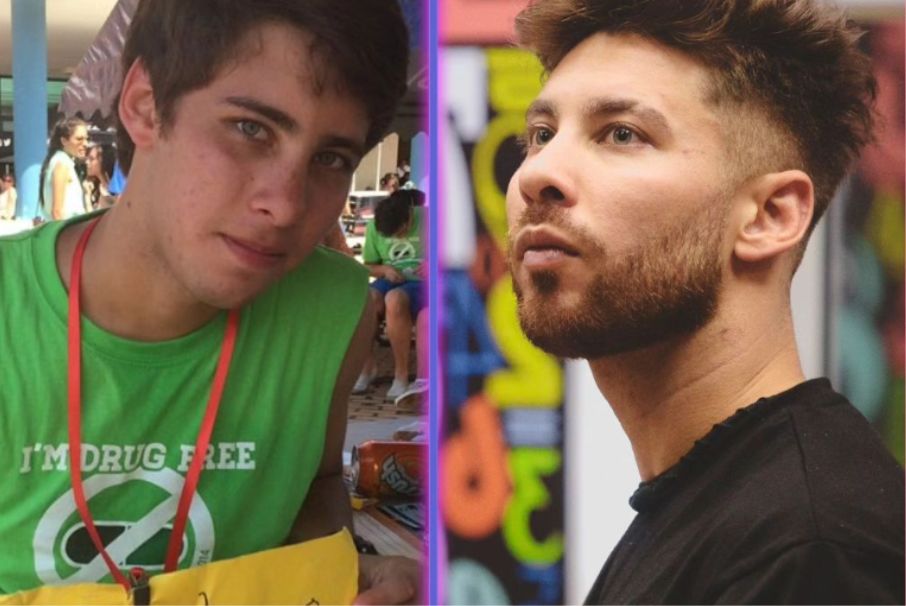 El panameño Miguel Melfi ha tenido un enorme cambio físico