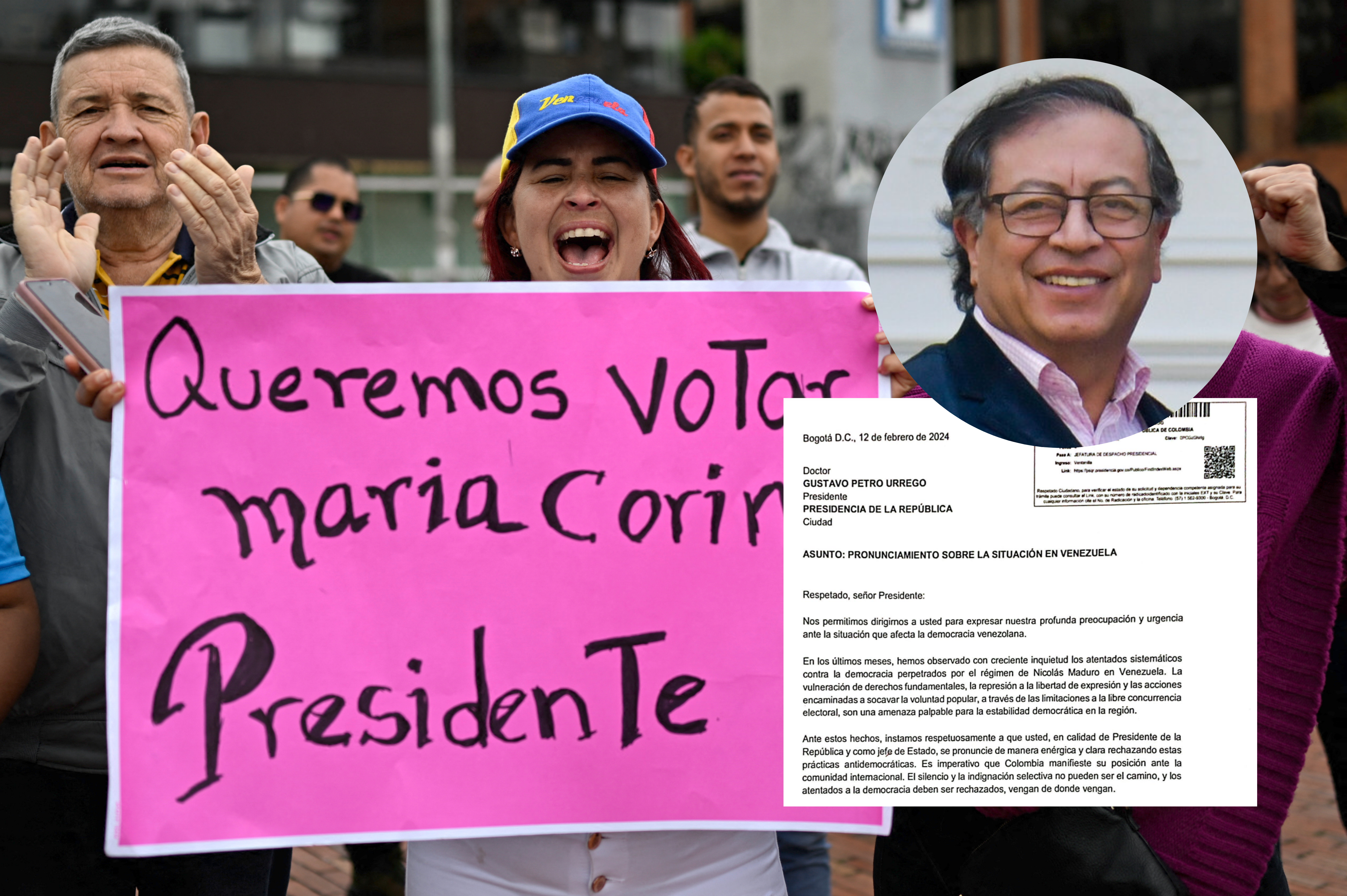 “La indignación selectiva no es el camino”: exigen a Petro pronunciarse sobre Venezuela