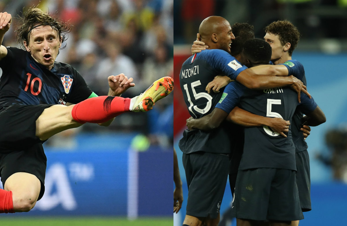A Francia y Croacia los separan 100 kilómetros