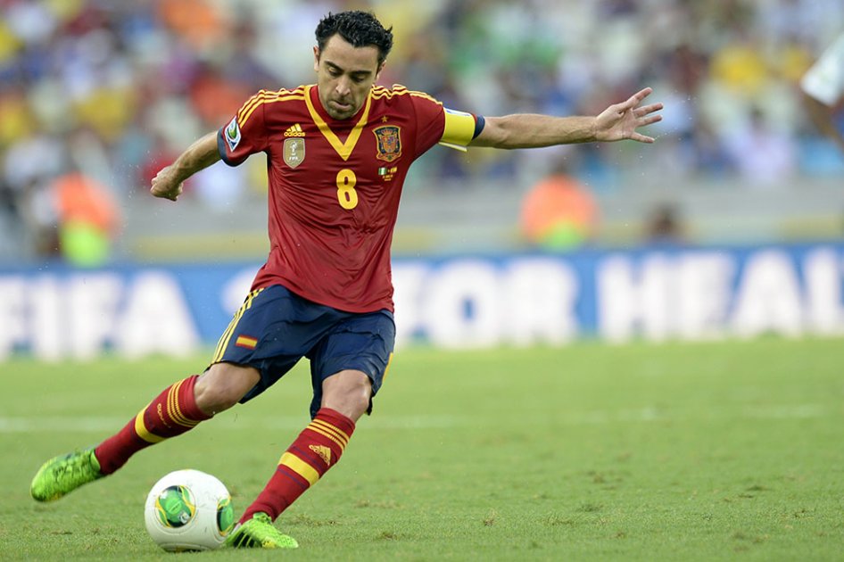 Xavi anunció su retiro de la Selección de España