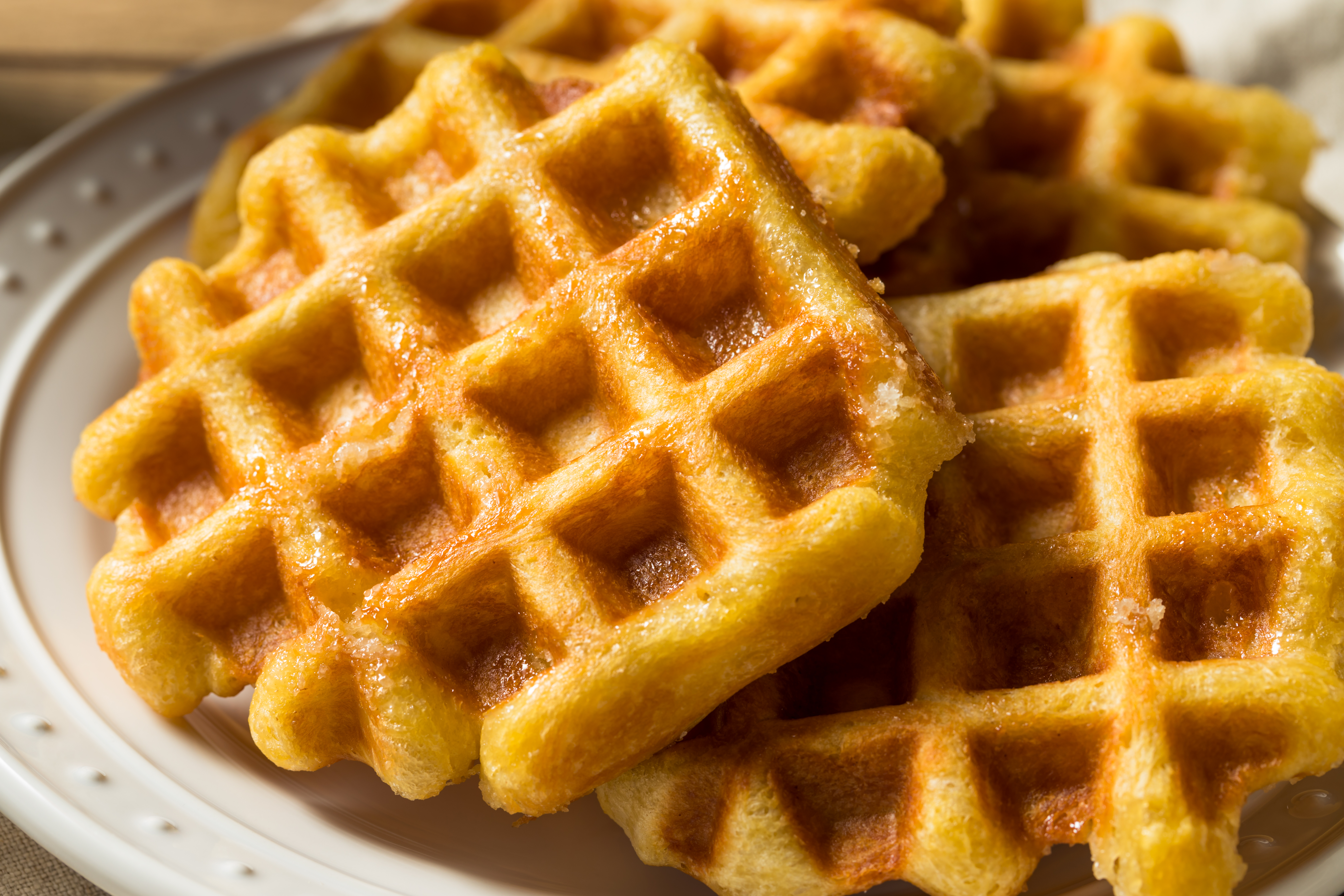 Waffles de yuca