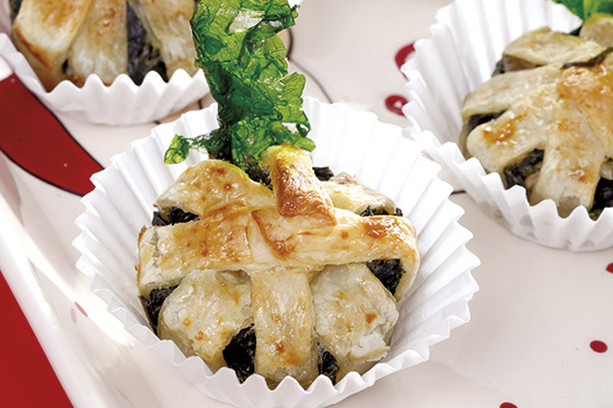 Panecillos hojaldrados