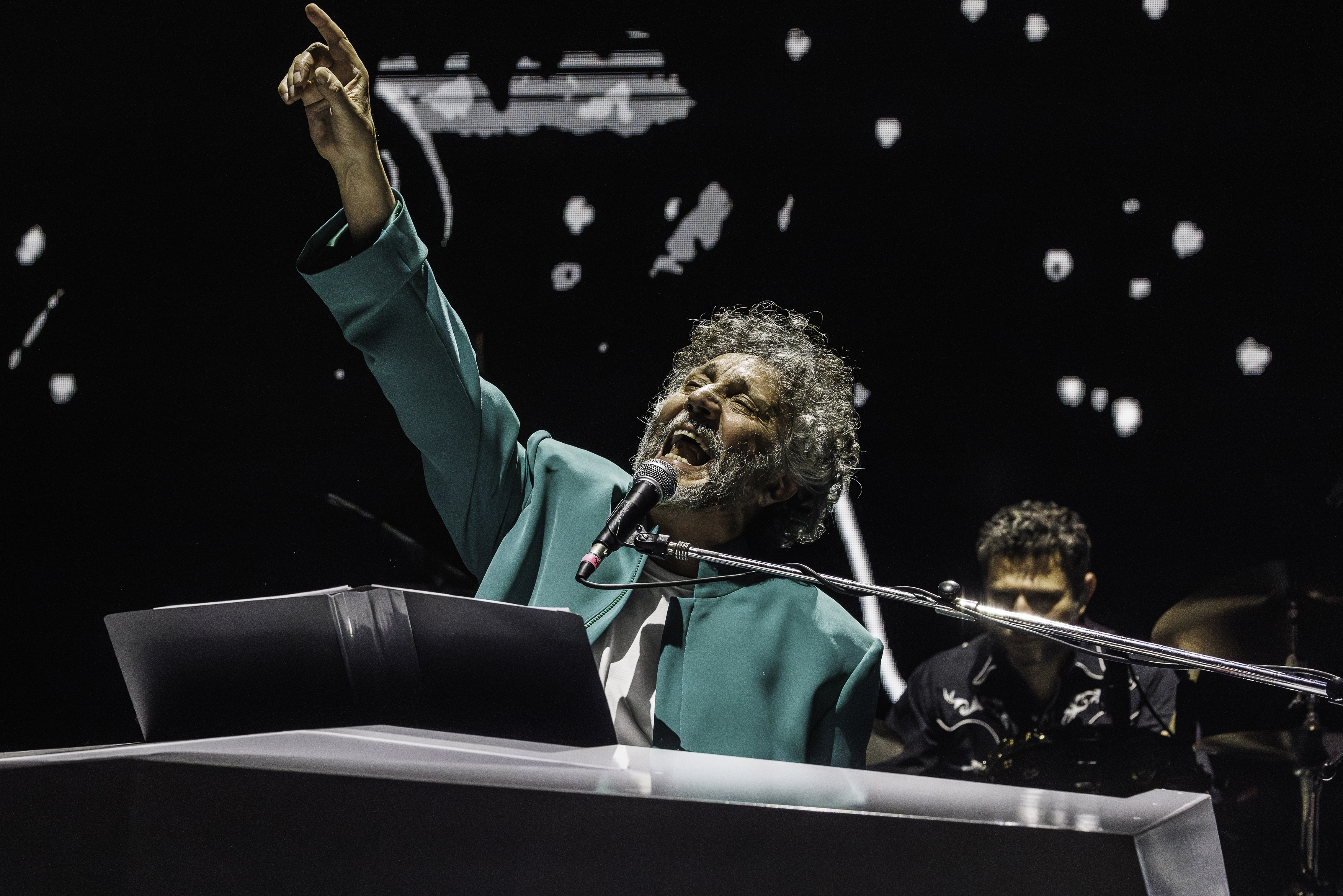 Fito Páez cantó con Bogotá en el Movistar Arena: “Esto es entre todos”