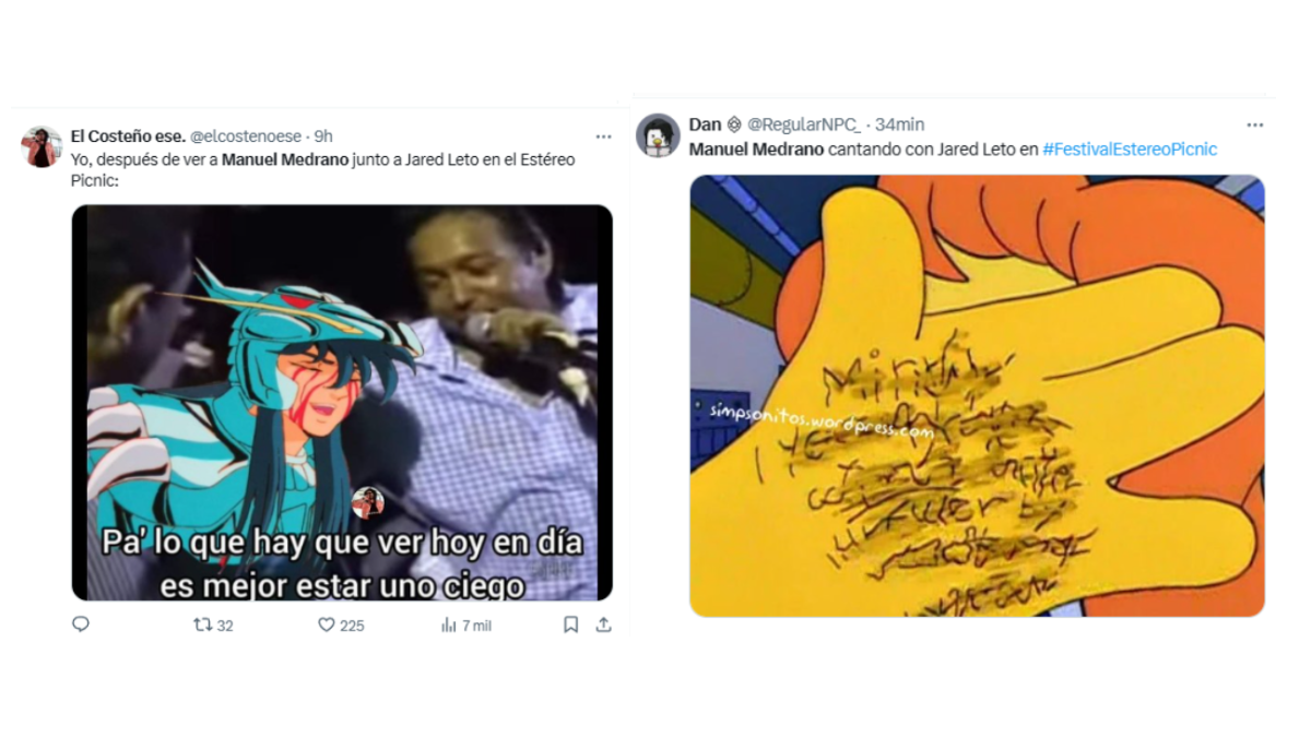 Manuel Medrano, criticado por su show con Jared Leto en el FEP ¿No se sabía la letra?