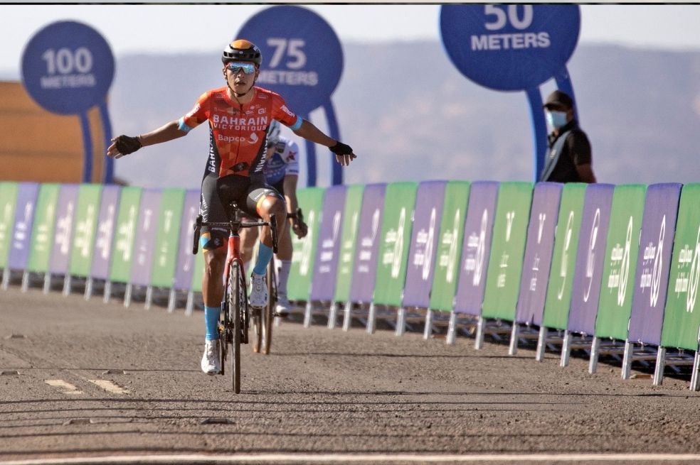 Santiago Buitrago, subcampeón del Saudi Tour