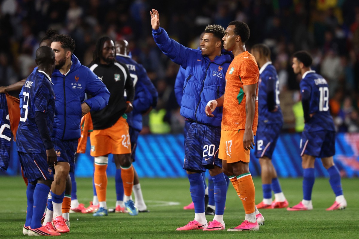 Francia perdió 2-1 con Costa de Marfil a menos de dos semanas del debut mundialista