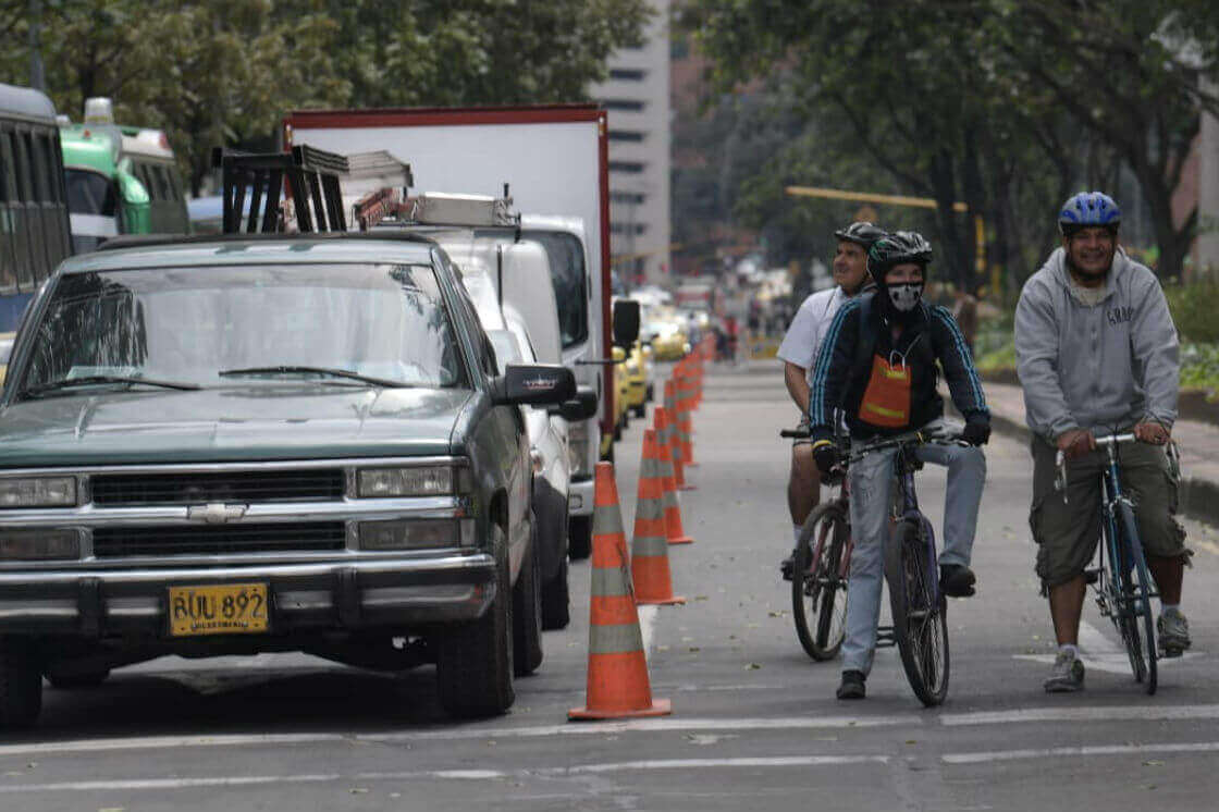 Bogotanos optaron por medios de transporte sostenibles en el Día sin carro y sin moto