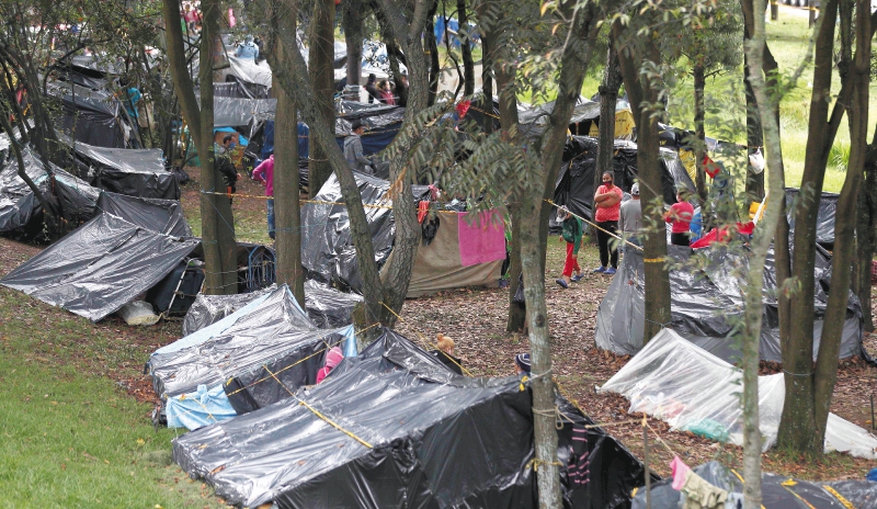 Los migrantes venezolanos no están de paso