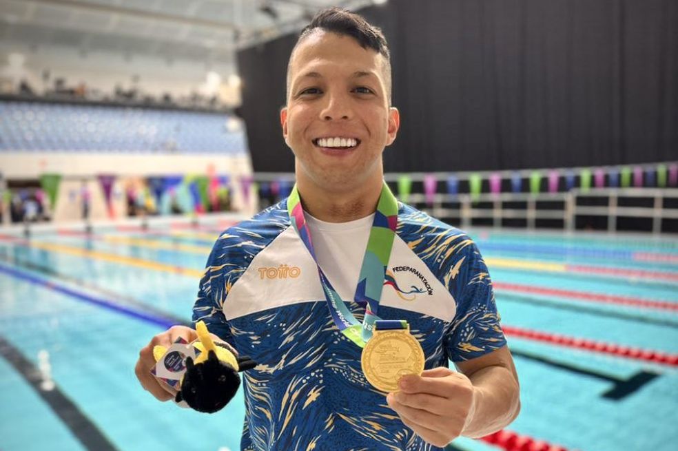 Orgullo colombiano: Nelson Crispín se consagró campeón mundial de Paranatación
