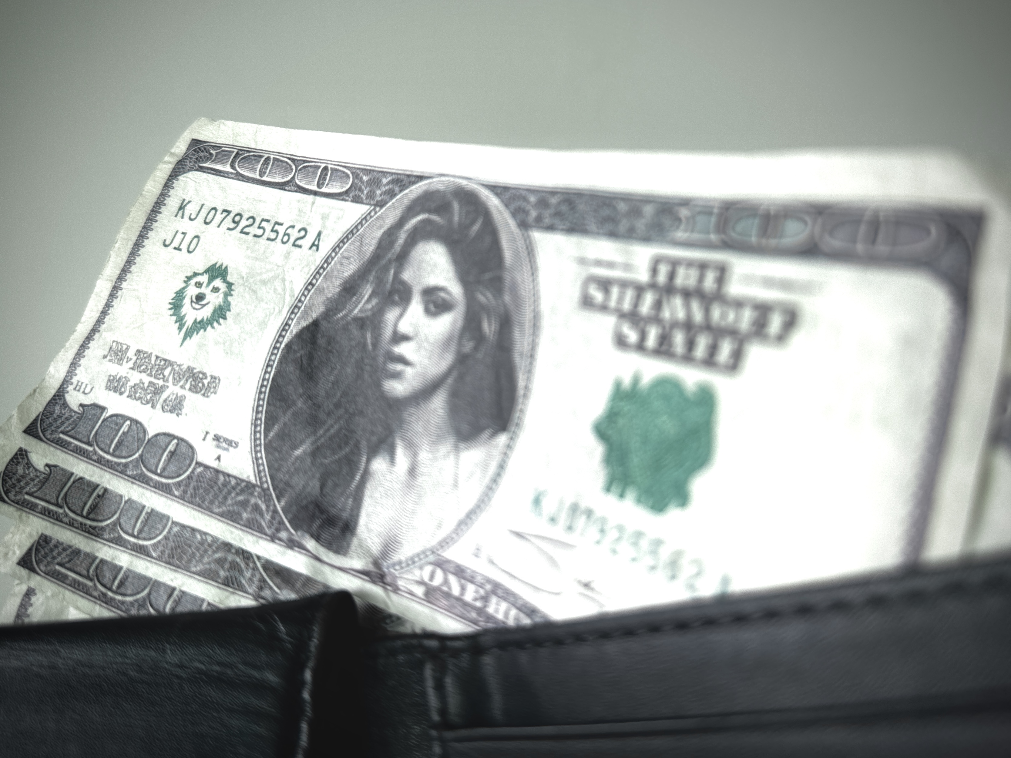 Billetes de Shakira