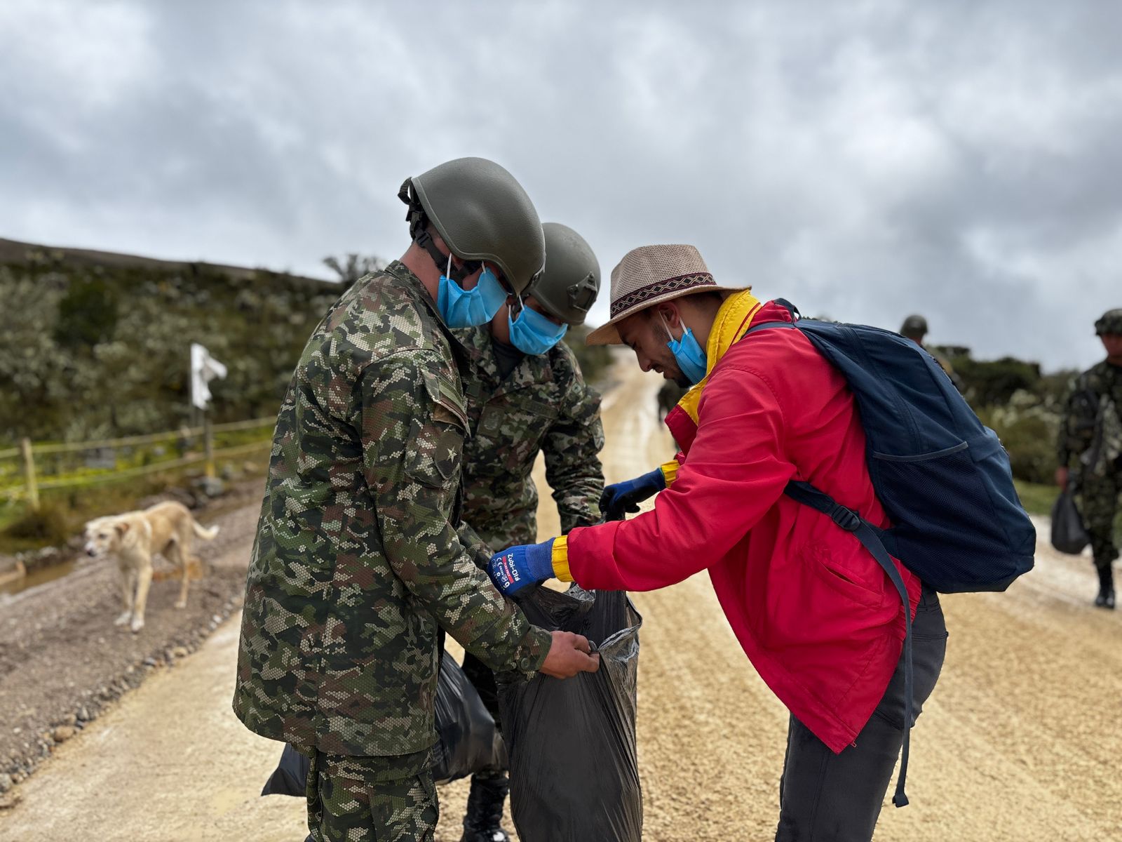En Sumapaz, por jornada de limpieza, se consiguió retirar 700 kilos de basura