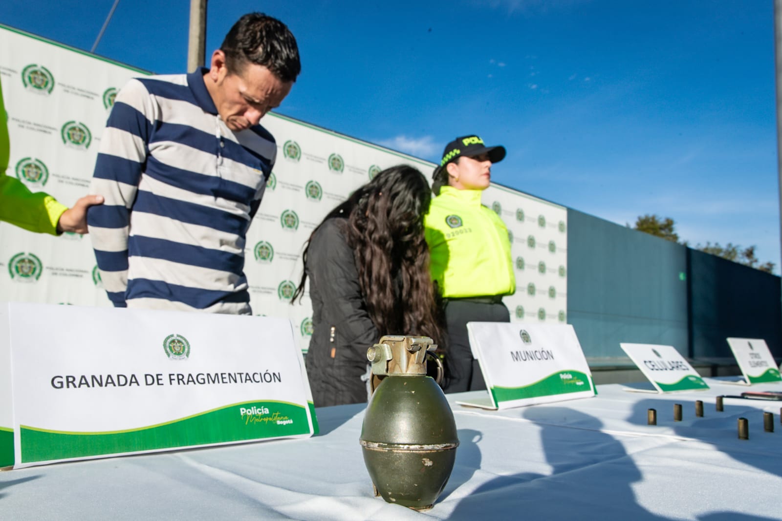 Cinco delincuentes fueron capturados como autores de lanzar granadas a viviendas