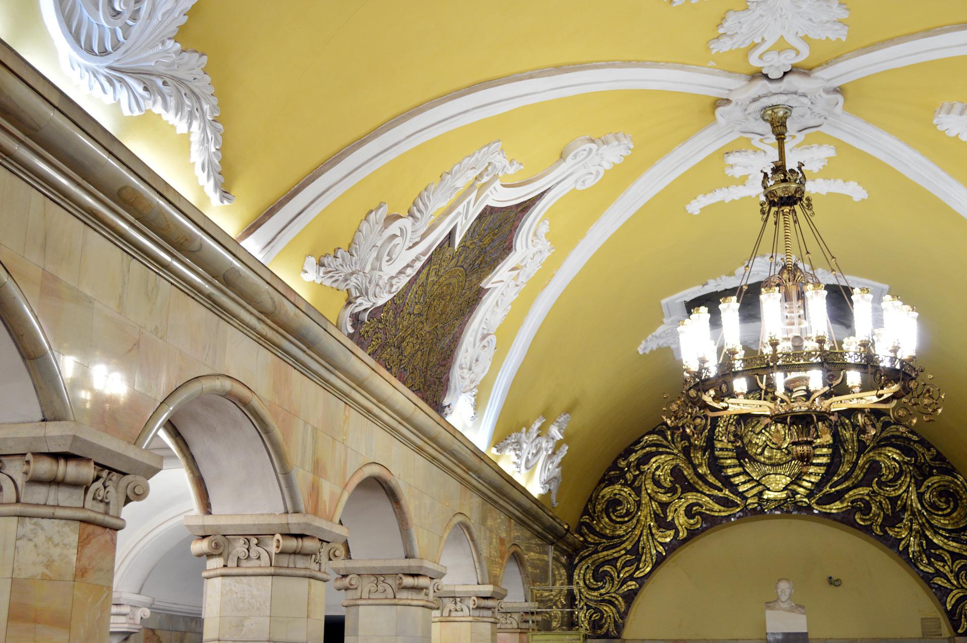 Estación Komsomolskaya, Moscú.