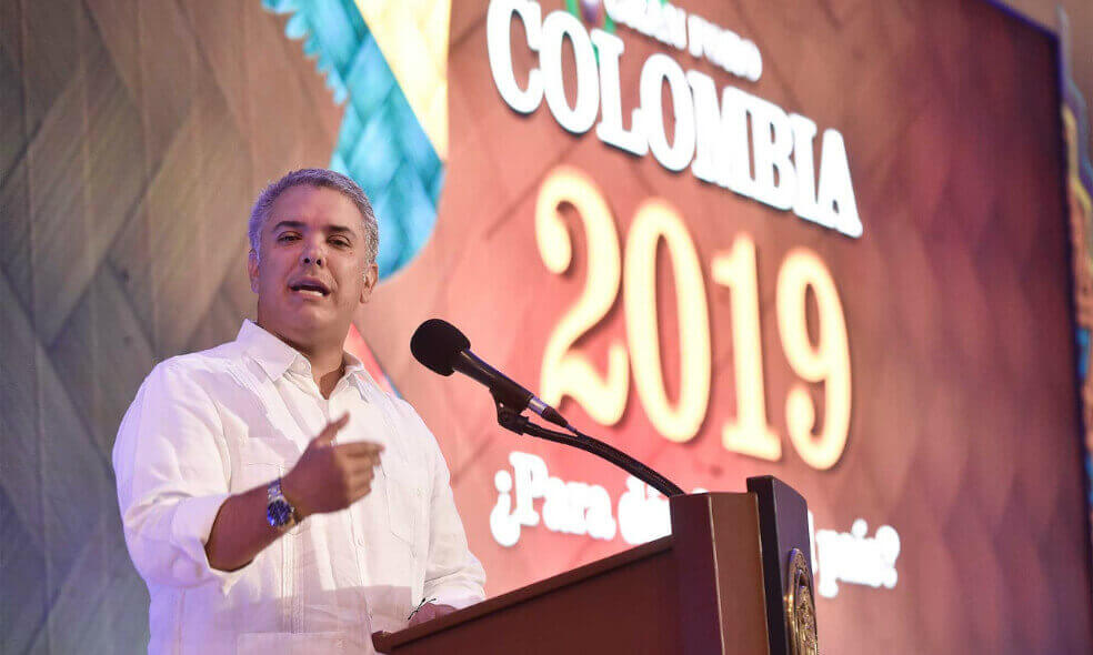 “No voy a permitir que la violencia siga siendo un arma de negociación”: Iván Duque