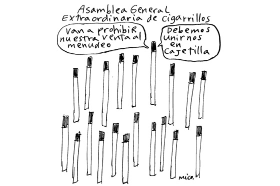 En cajetilla