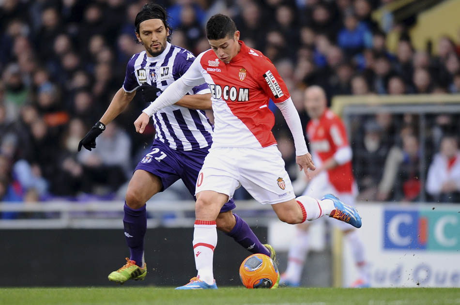 Con Falcao y James, Mónaco venció al Toulouse