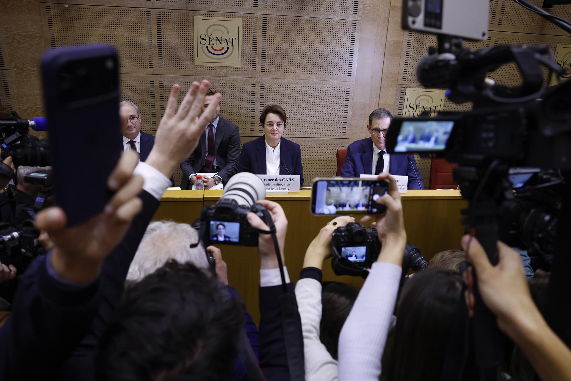 Fiscalía confirma los arrestos del robo del Louvre