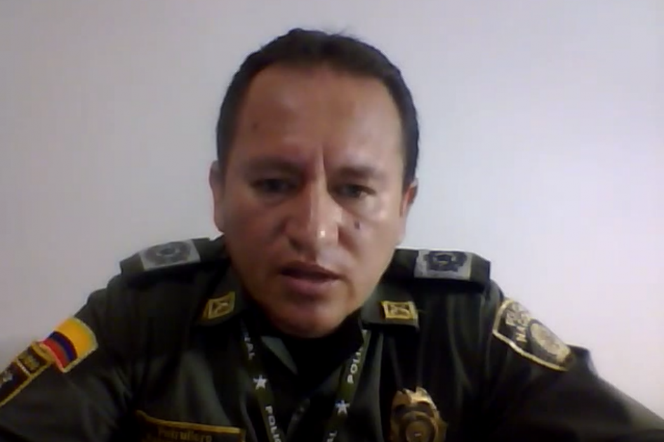 Patrullero que arremete contra la Fuerza Pública en video pide ser investigado por la Procuraduría