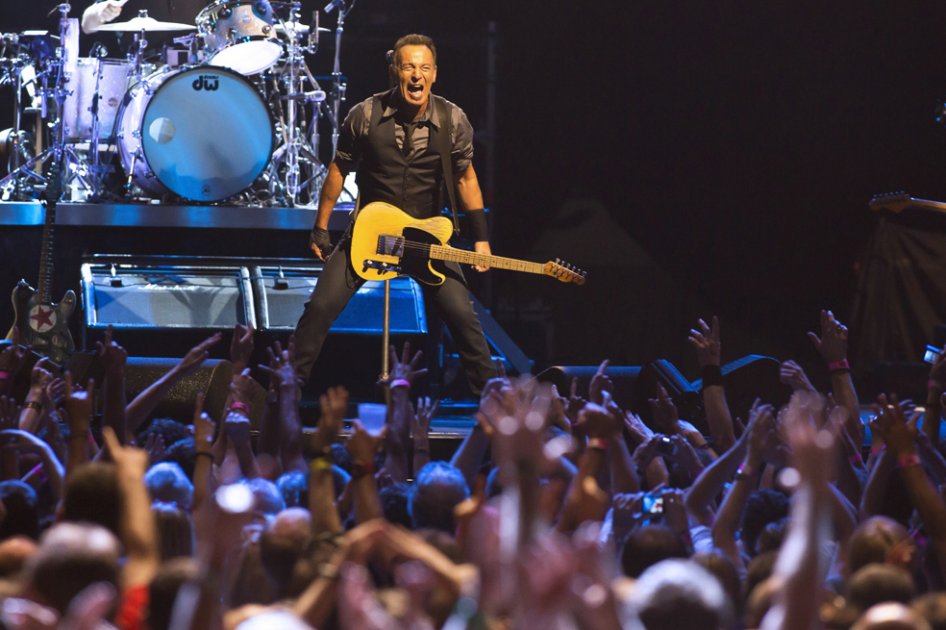 Bruce Springsteen comenzó gira mundial en Sudáfrica
