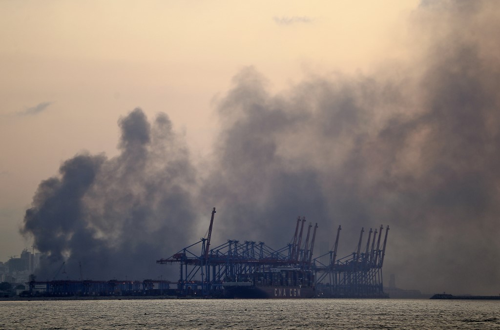 Explosión Beirut AFP
