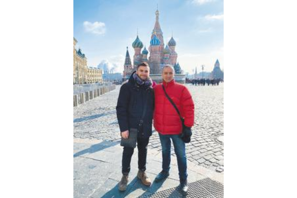 Daniel Zabala es ruso, pero se crió en Colombia. Jorge, su padre, estudió música en la Unión Soviética. Se acaba de nacionalizar en tierra rusa.