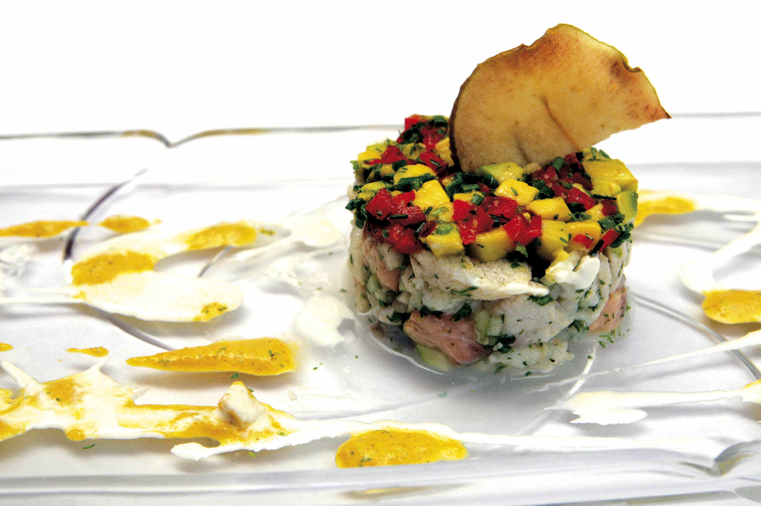 Receta del día: tartare de pescados con manzana