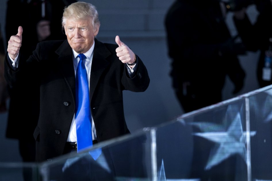 Trump promete unir a EE. UU. en la víspera de su investidura como presidente