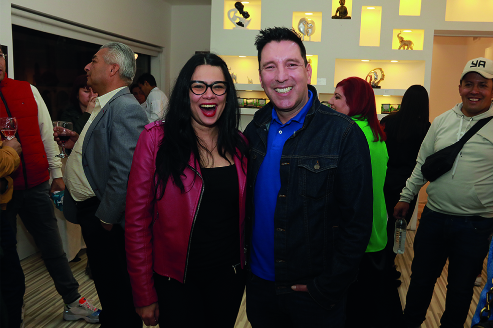 Valeria Debotas y Jaime Alfonso
