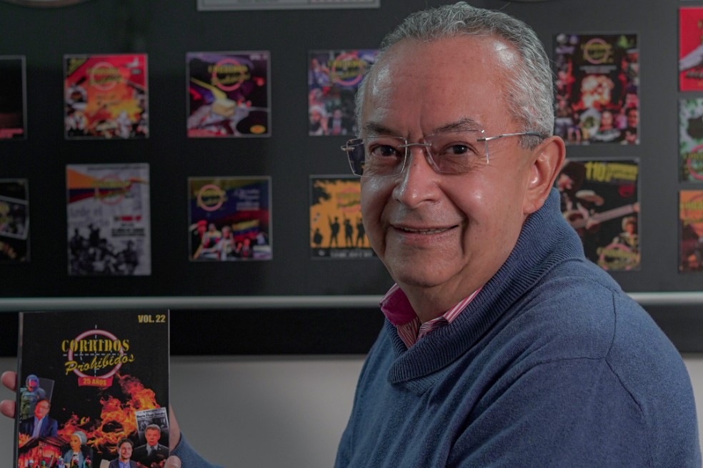 Con nuevo volumen Alirio Castillo conmemora 25 años de “Corridos prohibidos”
