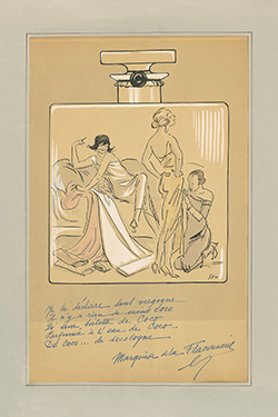 Ilustración de Chanel N°5.