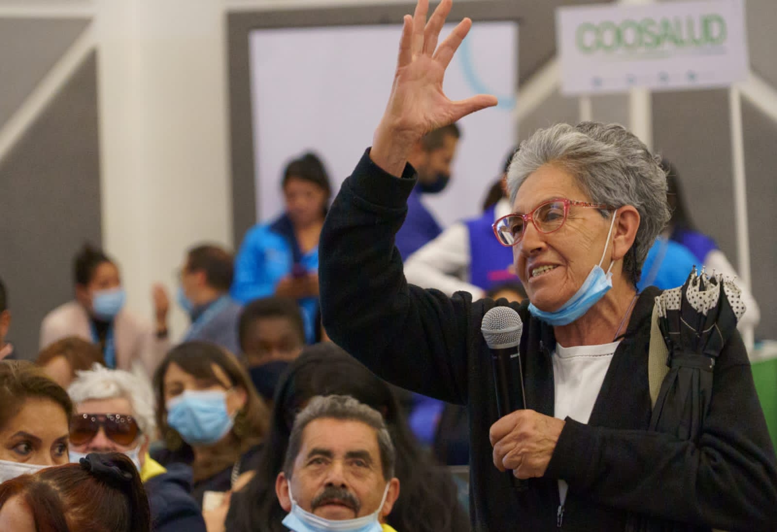 EPS estuvieron en Corabastos para escuchar quejas y peticiones de usuarios