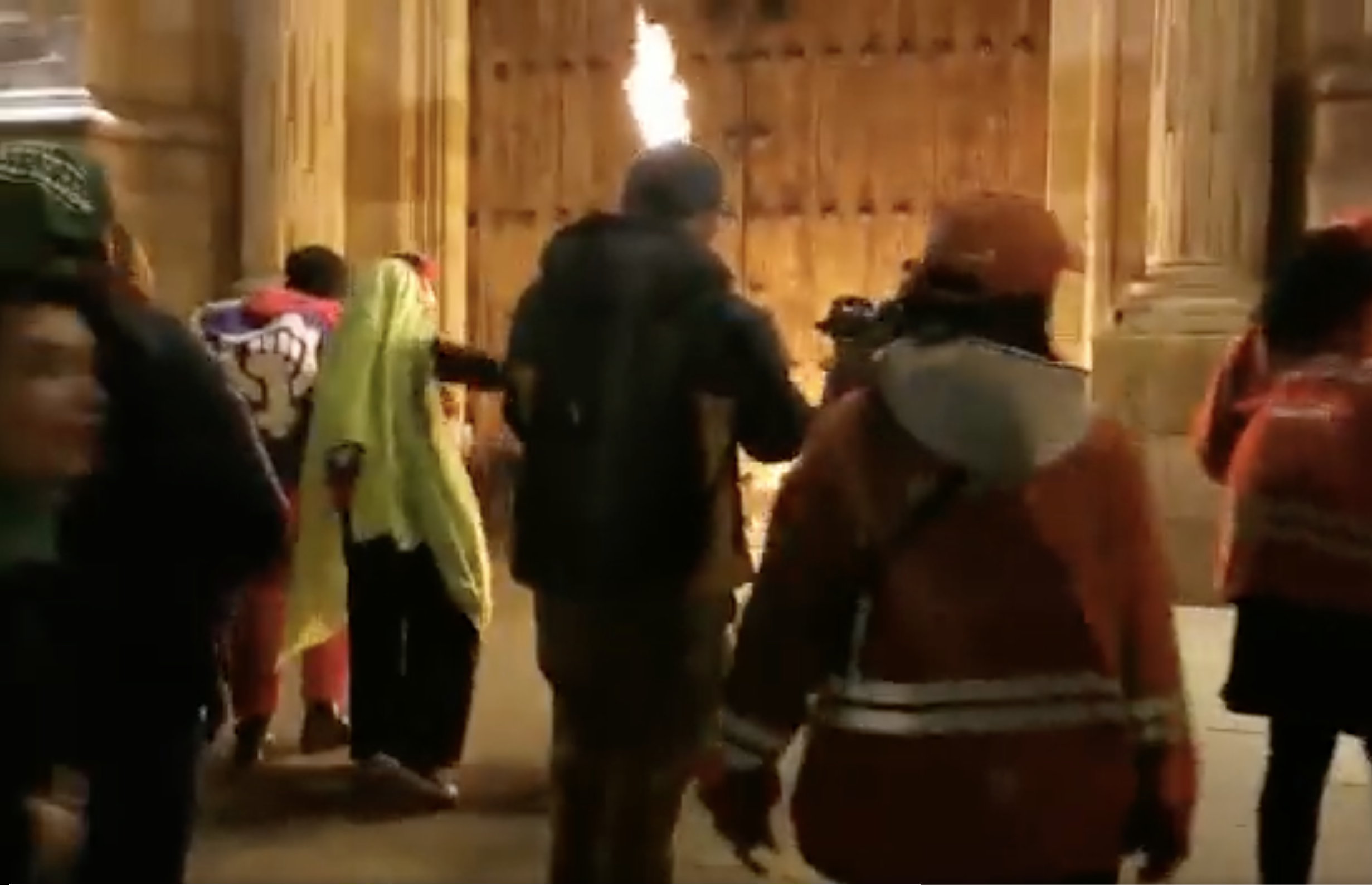 Diferentes sectores rechazaron vandalismo contra la Catedral Primada de Bogotá
