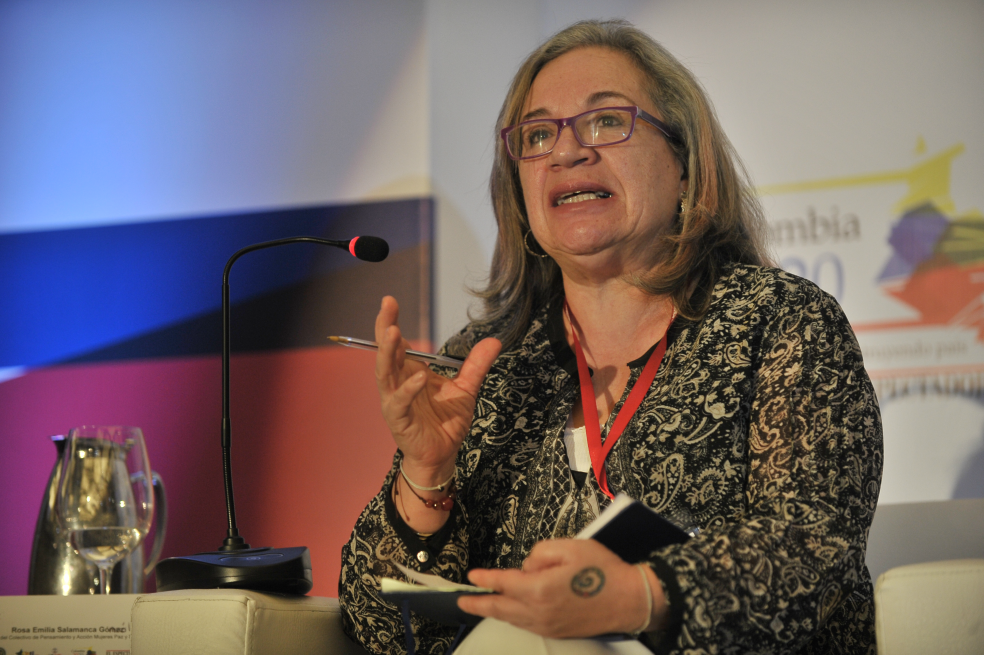 “No queremos ser incluidas, queremos participar en temas de seguridad”: Rosa Salamanca