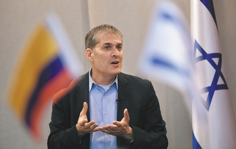 “Estamos dispuestos a trabajar con el Gobierno colombiano”: embajador de Israel