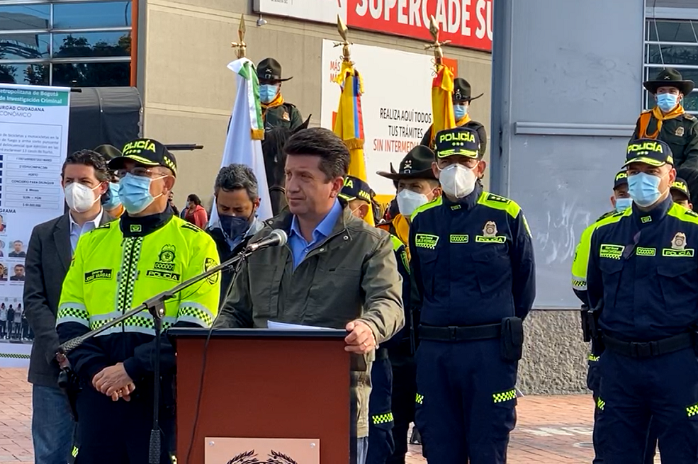 Autoridades han desarticulado 17 organizaciones criminales en Bogotá