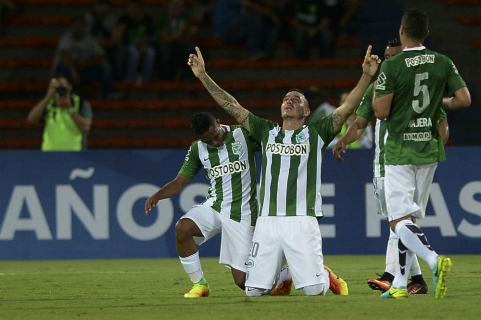 Atlético Nacional recibirá a Chapecoense en la ida de la final de la Sudamericna. Foto: AFP