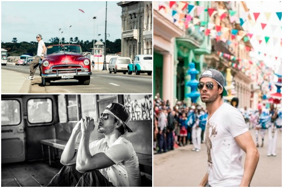 Enrique Iglesias en Cuba.