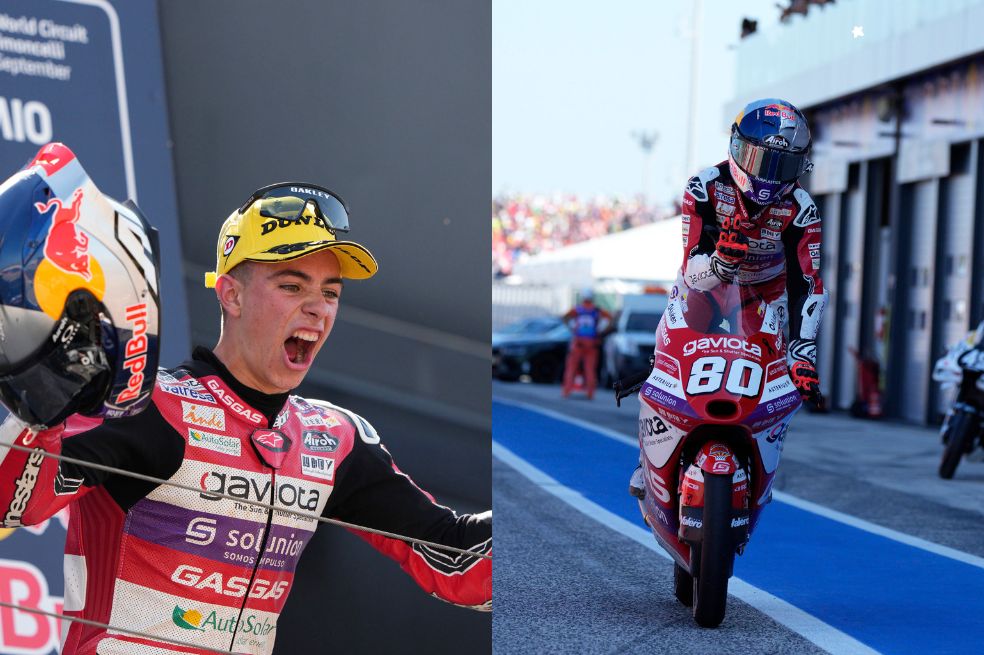 David Alonso sigue ganando: en video, mire su tercera victoria en Moto3