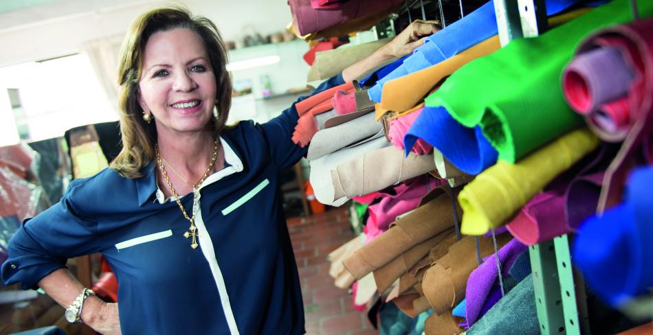 Nora Lozza, la dama de la industria del cuero en Colombia