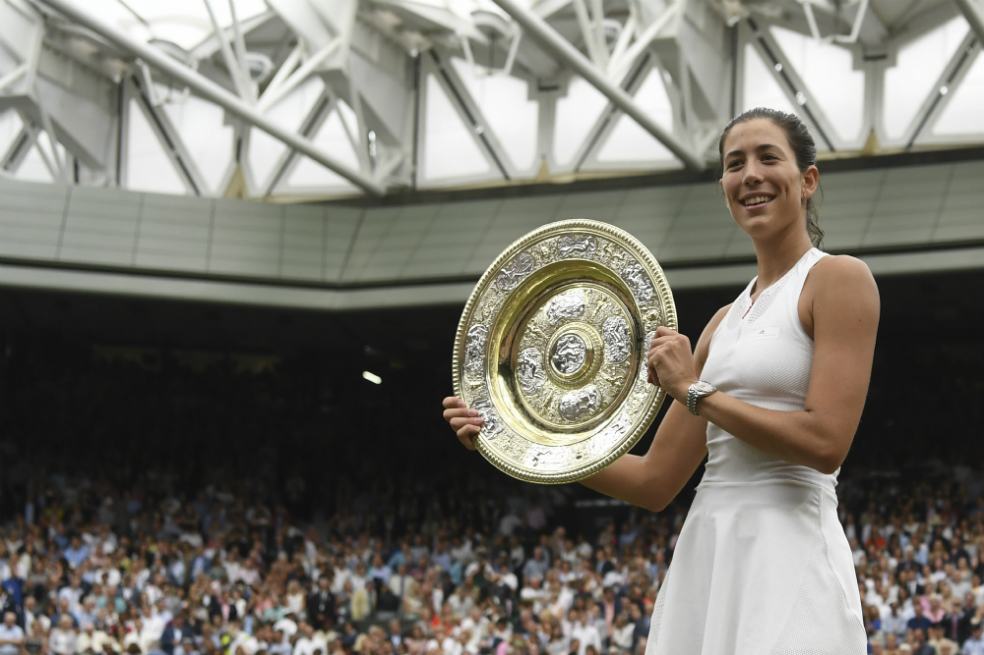 Garbiñe Muguruza vence a Venus Williams y hace historia en Wimbledon